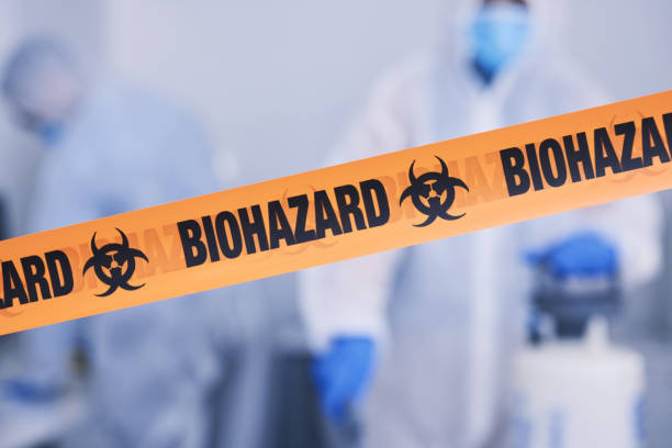 Professional Biohazard Cleanup technician working in Eagleville, TN